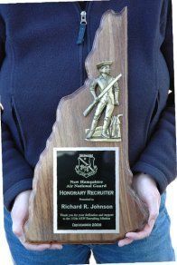 Honorary Recruiter — Somersworth NH — Awards Plus