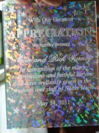 Plaque — Somersworth NH — Awards Plus