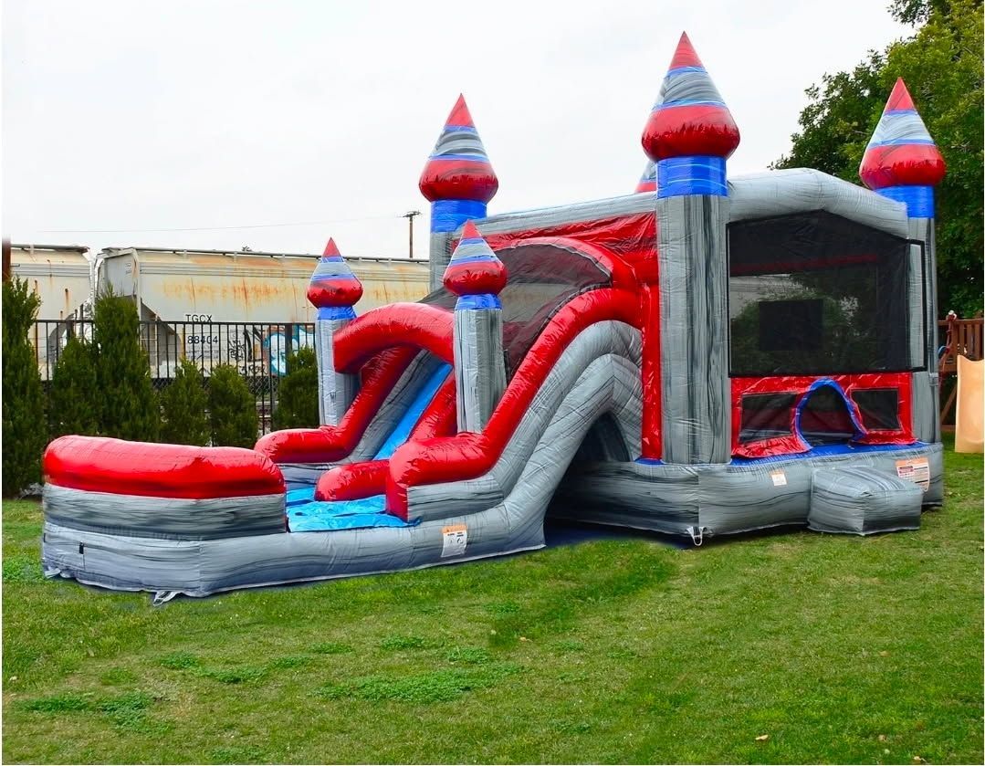 Barbie bounce house.