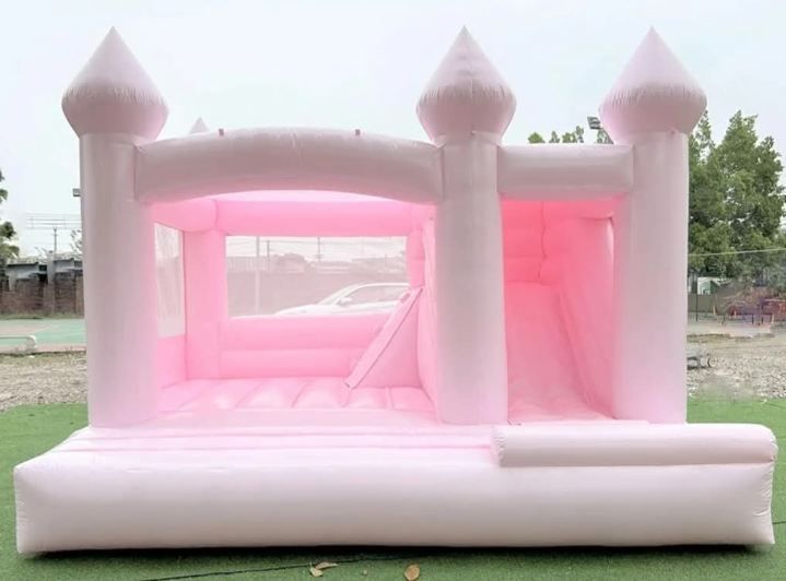 Unicorn bounce house.