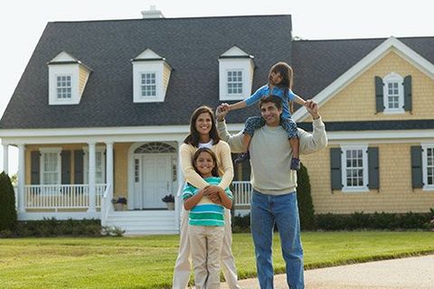 Family With House Background - insurance in Pueblo, CO