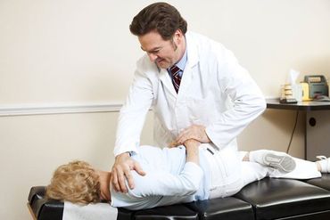 patient receiving services from a chiropractor in High Point, NC