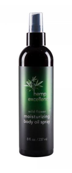 Hemp body oil