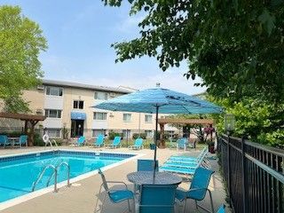 pool and patio area