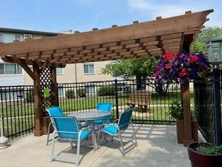 patio area
