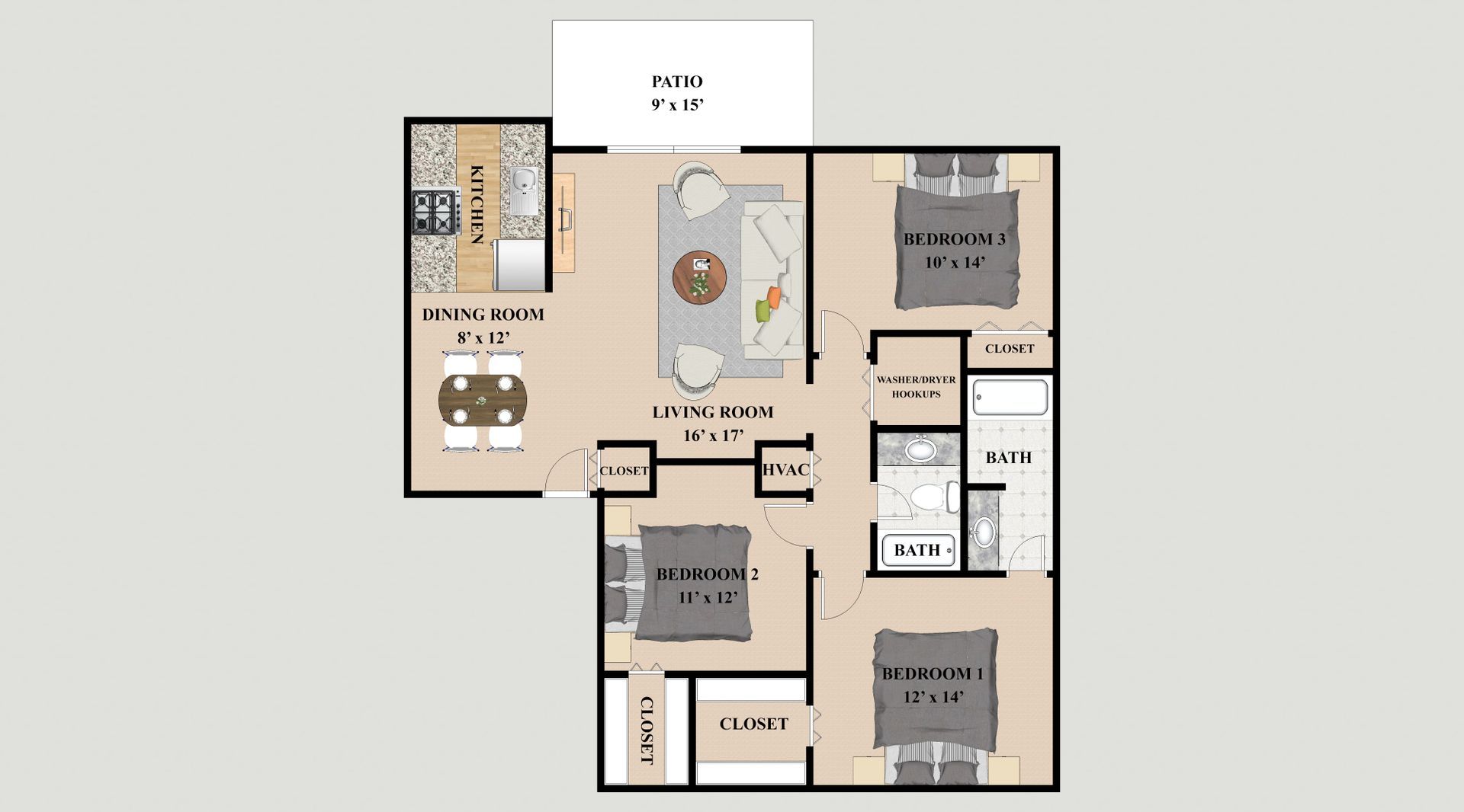 Chateau Knoll | Apartment Homes in Bettendorf, Iowa