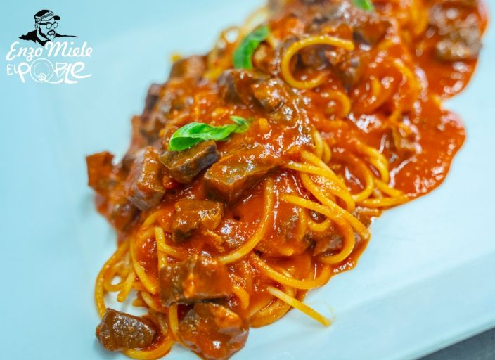 Spaghetti con soffritto homemade El Poble