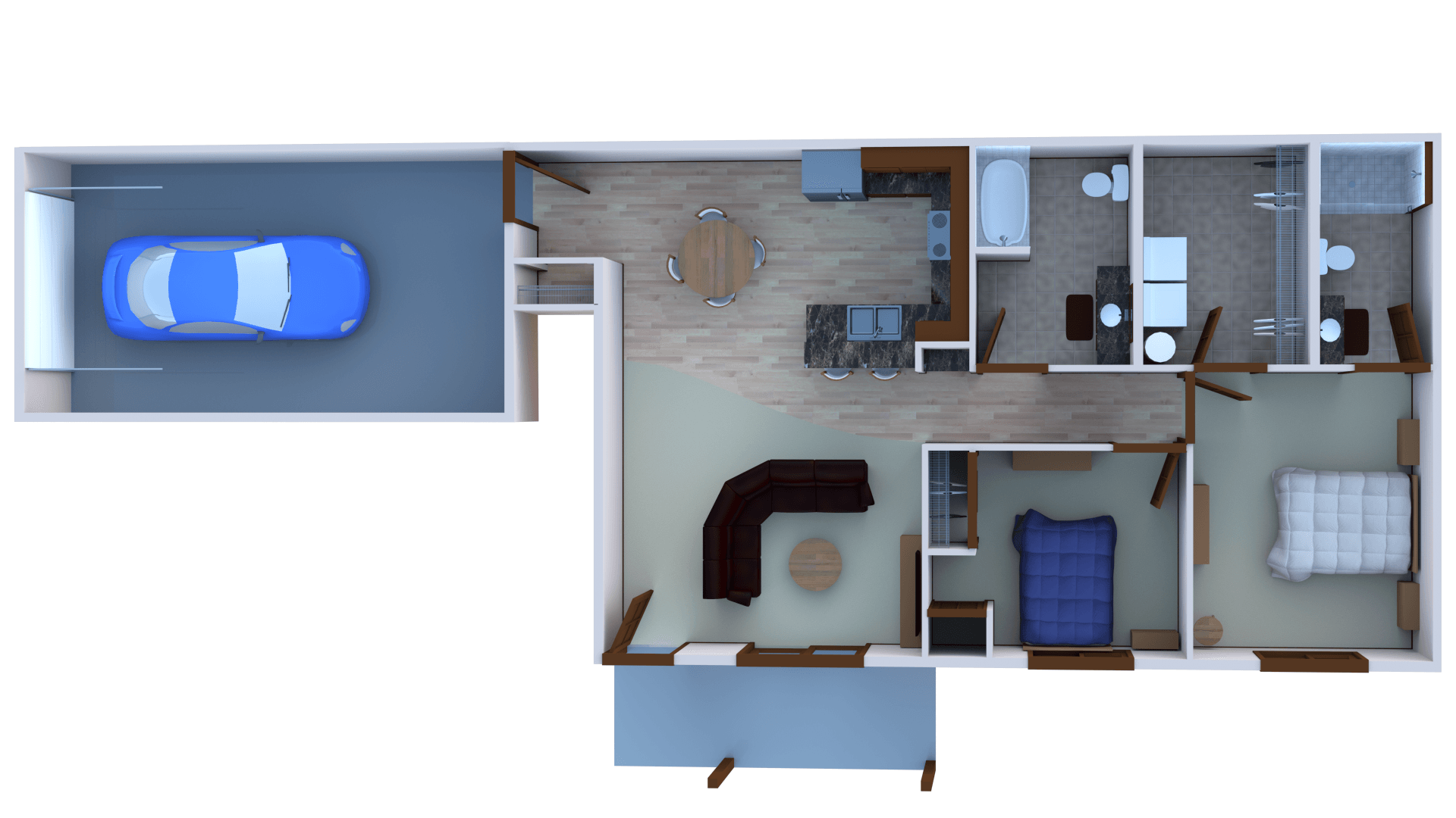 LOWER LEVEL FLOORPLAN