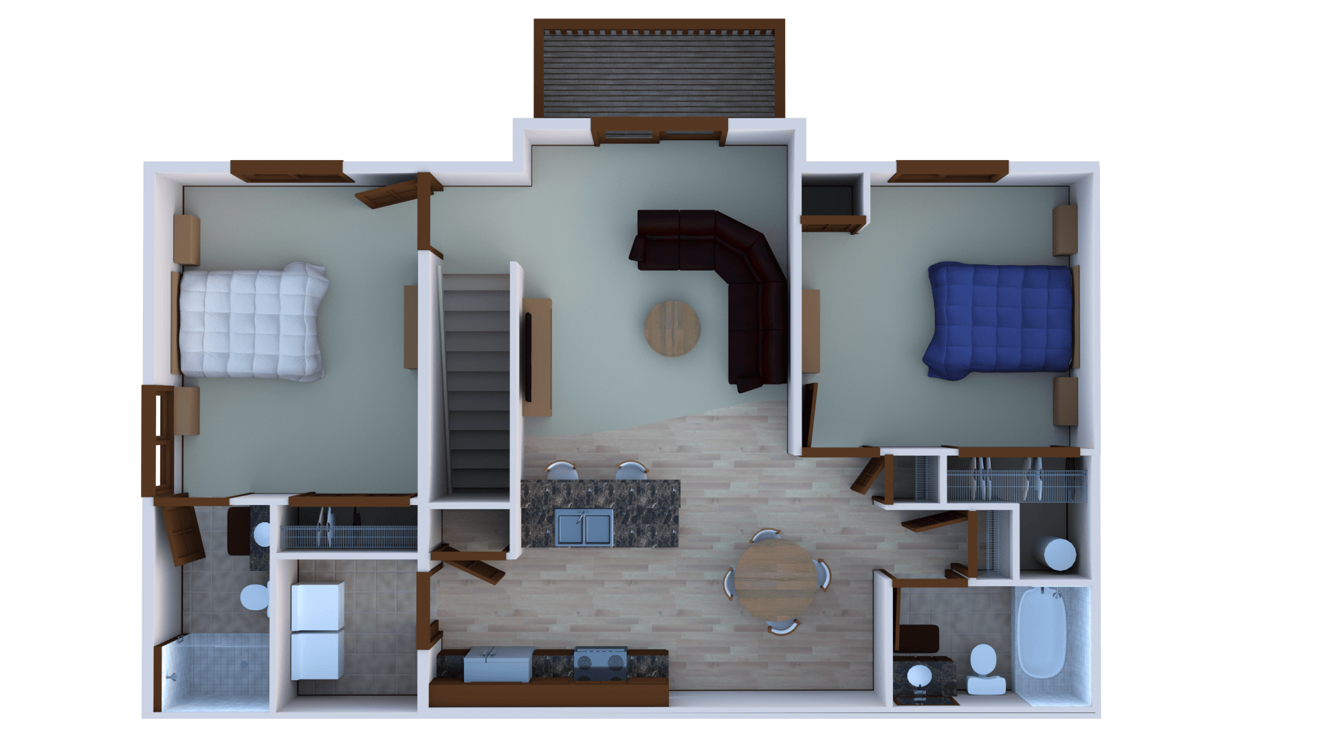 UPPER LEVEL FLOORPLAN A