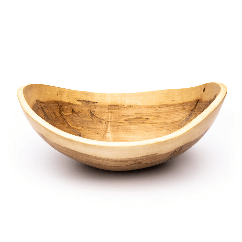 hand spun wood bowl
