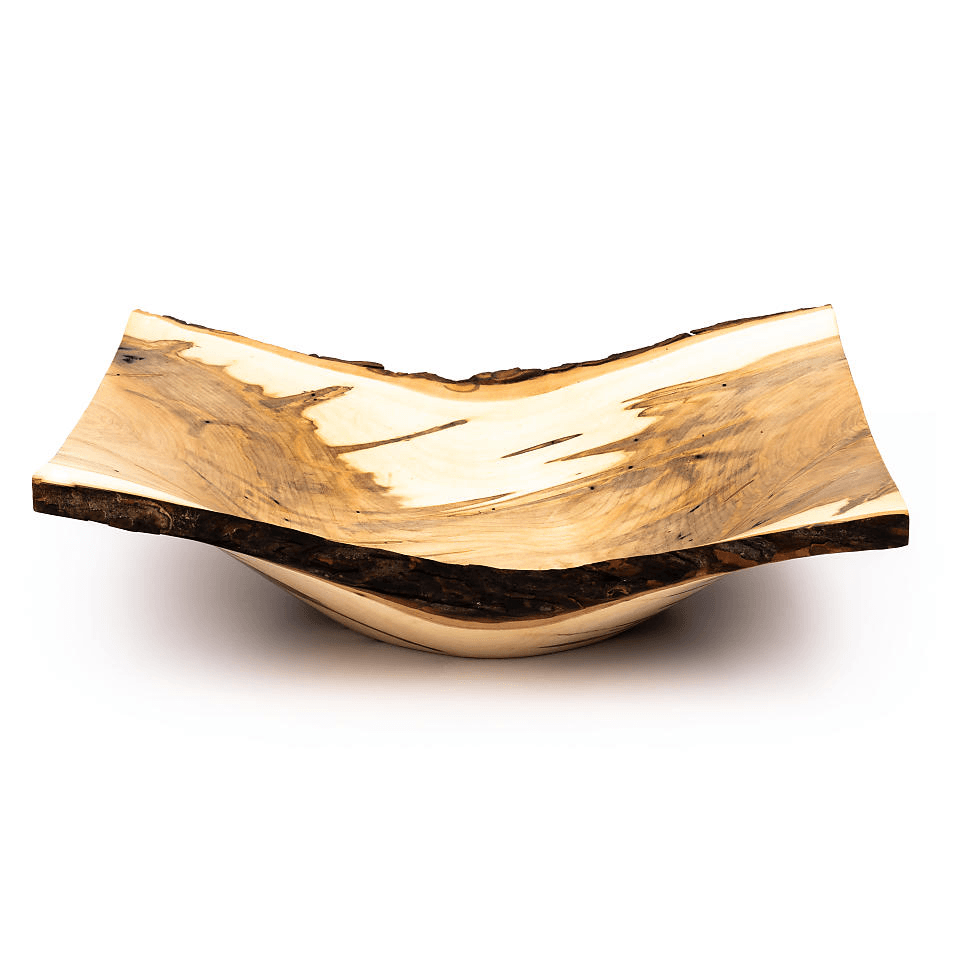 hand carved wooden bowl by Matthews Studio