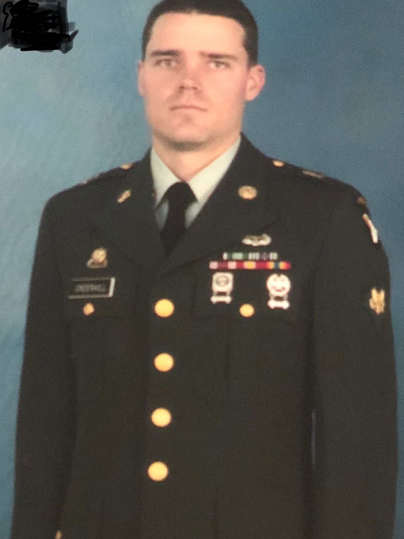 Timothy Brake in Military Uniform