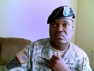 Lamont in military uniform