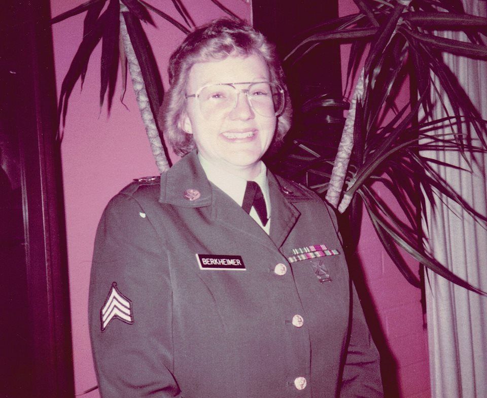 photo of Kathleen in uniform