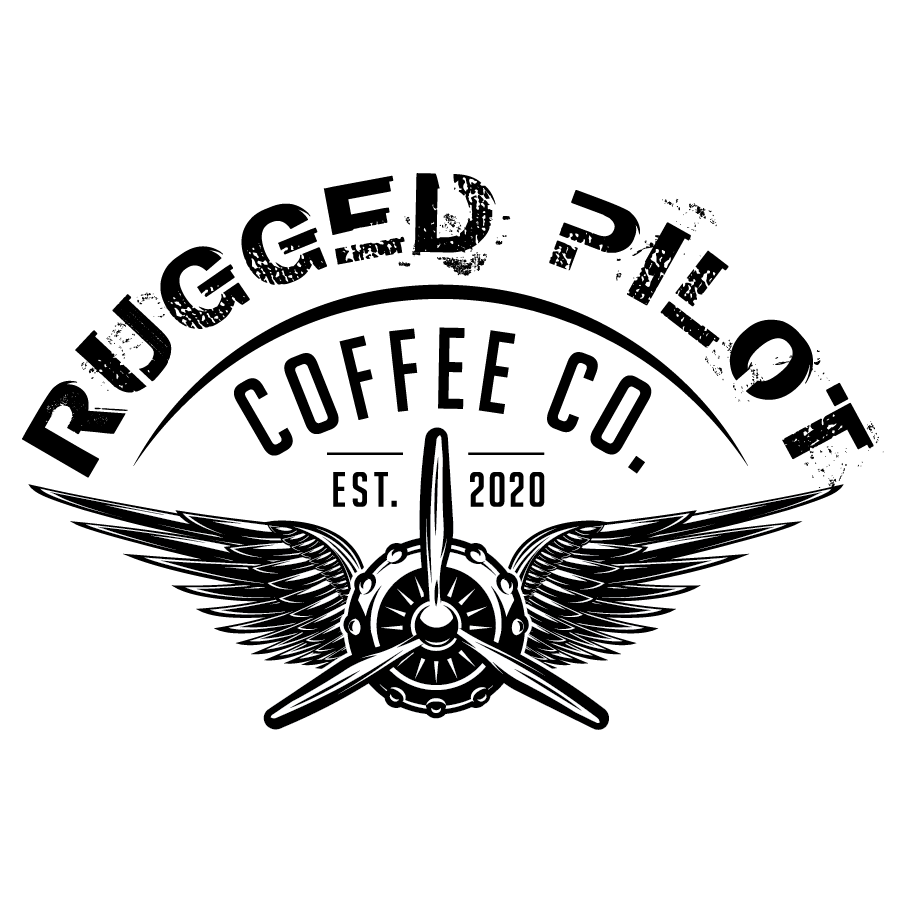 Rugged Pilot Coffee Co. Logo