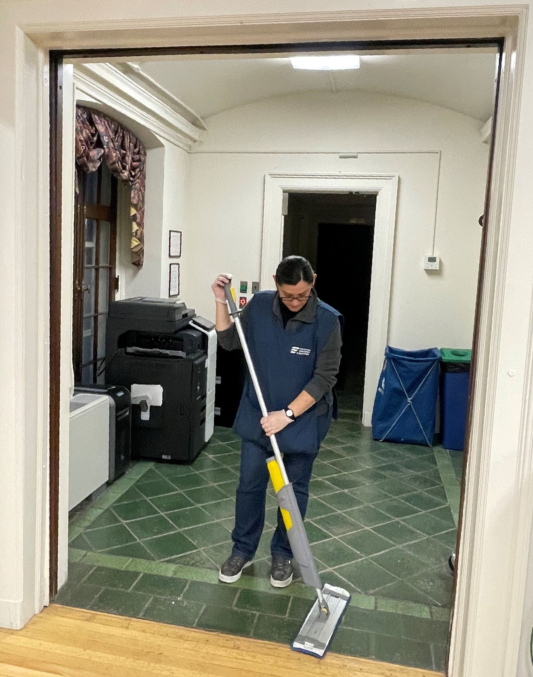 Photo of Kathleen in uniform