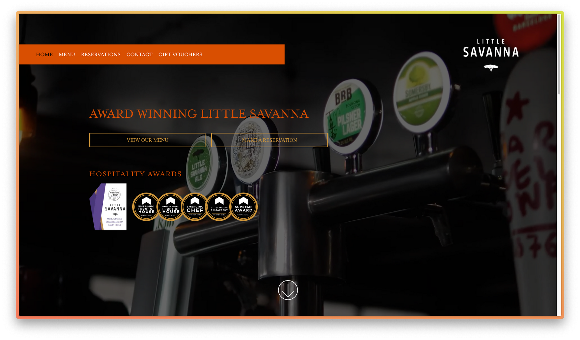 Little Savanna Website Design