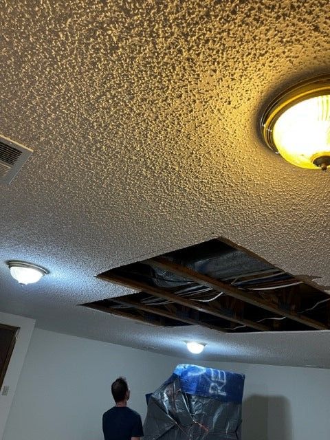 water damge had lead to mold issues