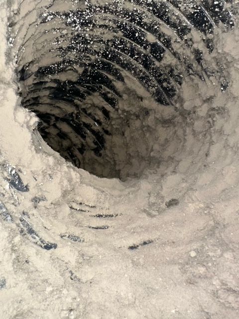 dust inside ventilation