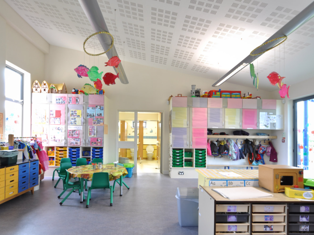 Mitton Manor Pre-School classroom