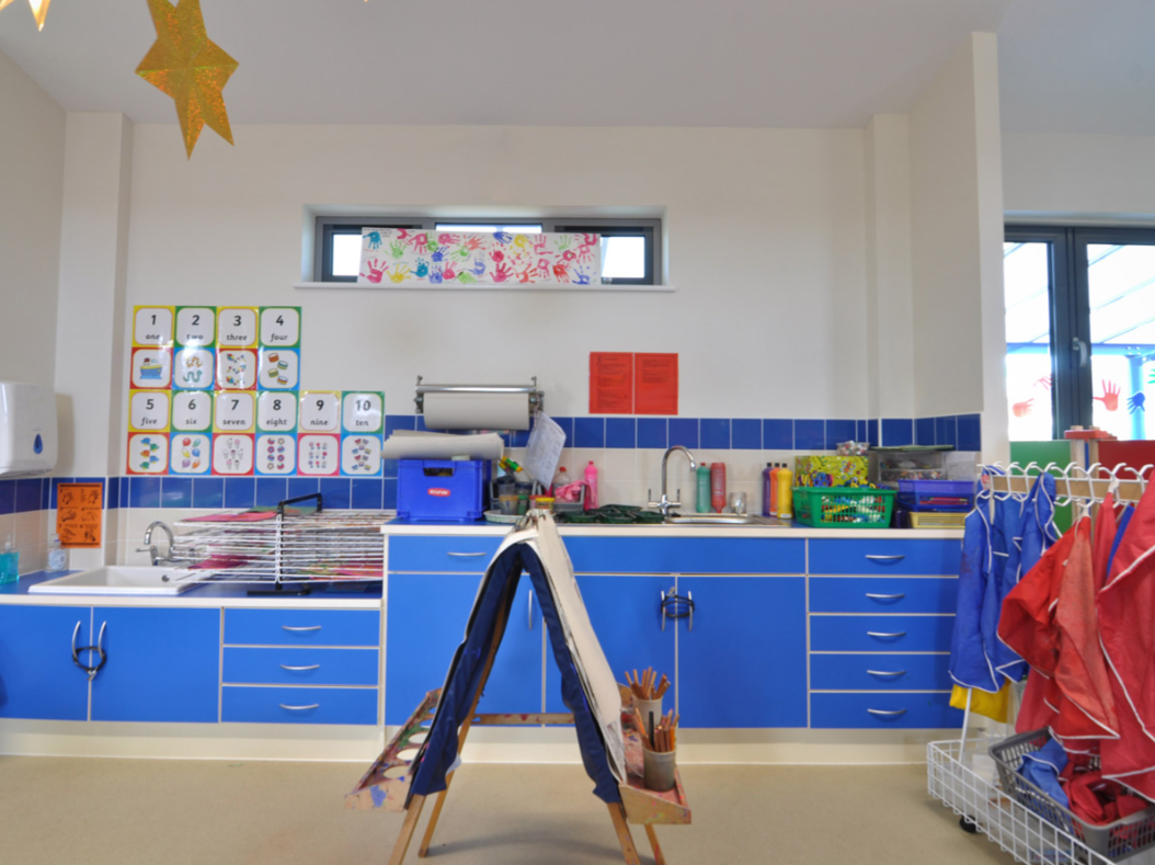 Mitton Manor Pre-School workstations