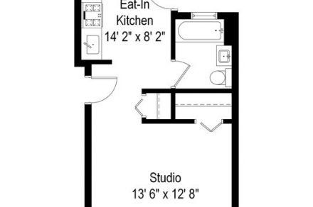 Studio D, Floorplan and Photos