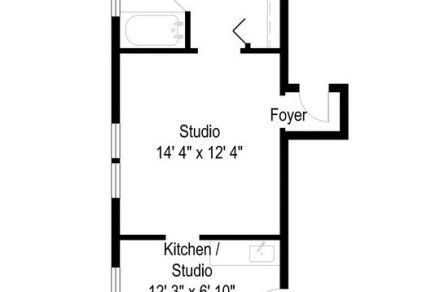 Studio C, Floorplan and Photos