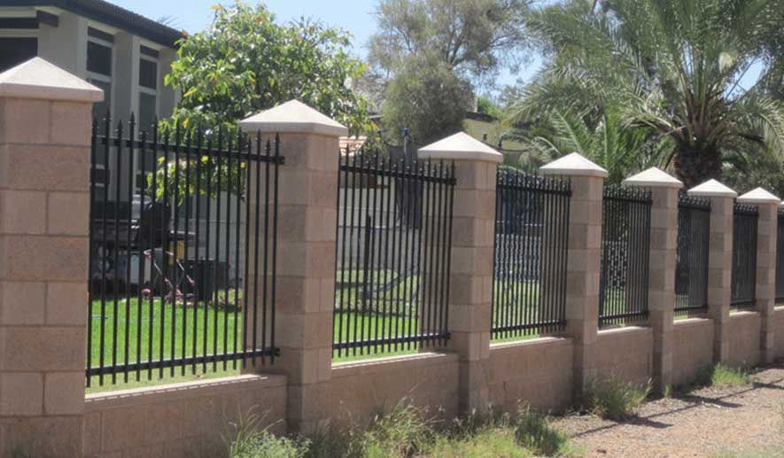 Masonry Fences - Hardy Fencing NT