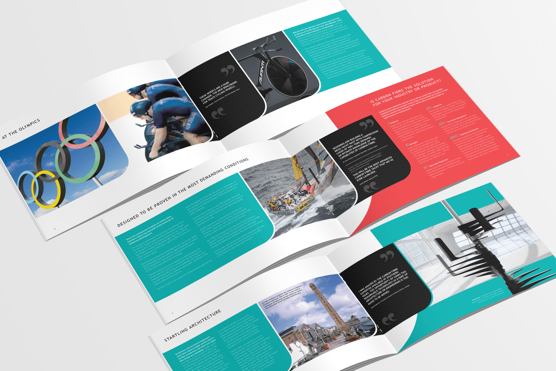 Southern Spars communications brochure