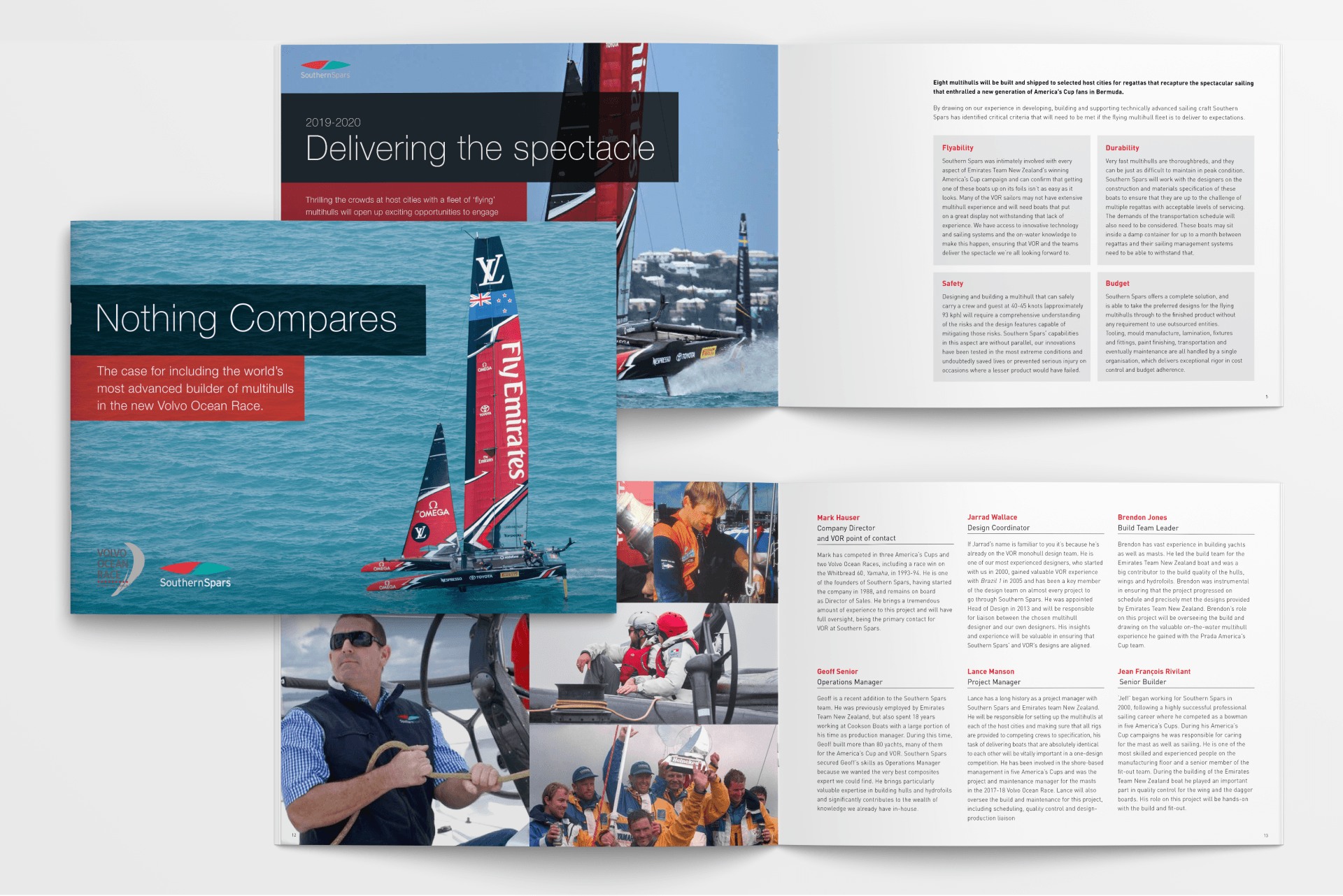 Southern Spars Volvo Ocean Race submission