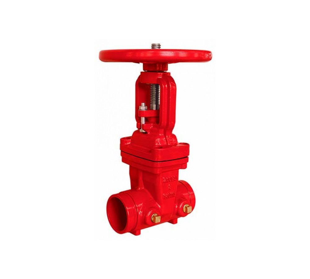 Art 2100 / 2100D Válvula de compuerta cierre de EPDM – Extremos ranurados