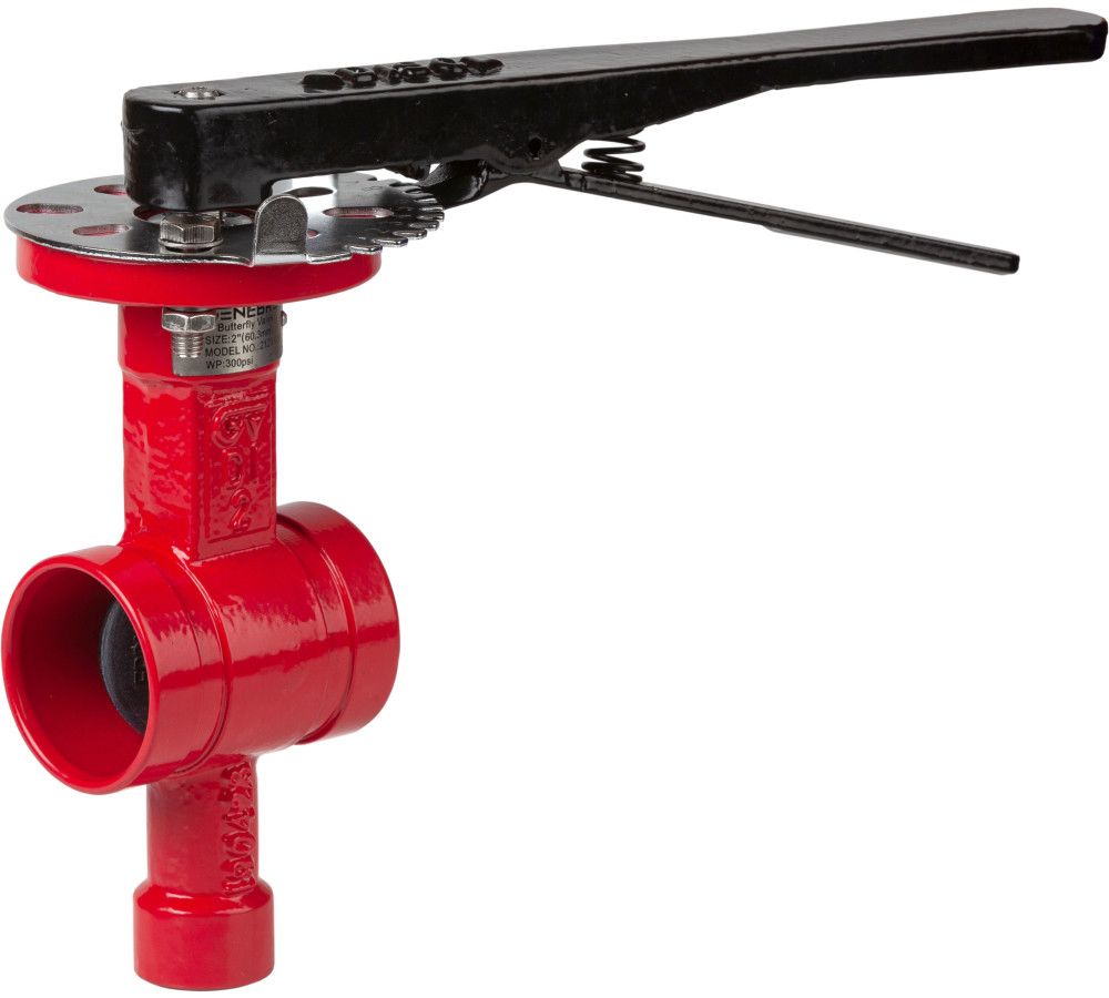 Art 2120/2120D Válvula de mariposa extremos ranurado