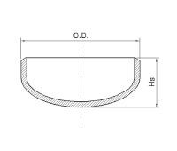 CASQUETE SEMIELIPTICO ASME VIII DIV. 1
