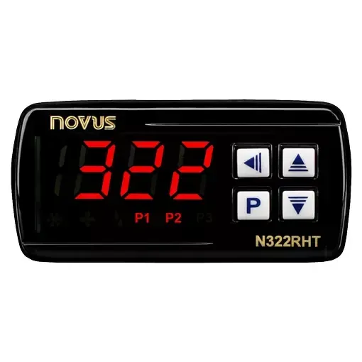 N322RHT - CONTROLADOR DE TEMPERATURA Y HUMEDAD RELATIVA