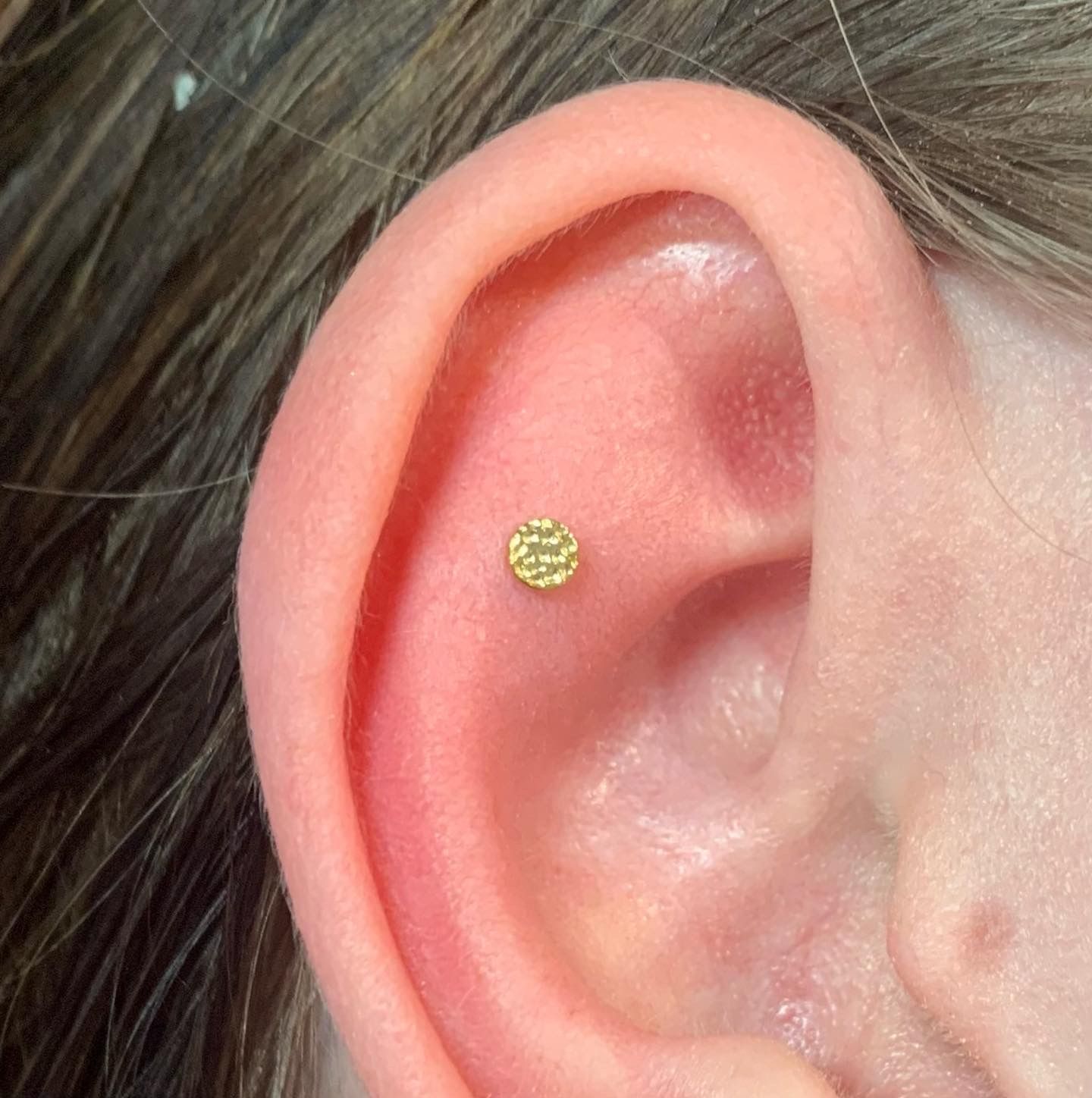 Minimalist Ear Piercing