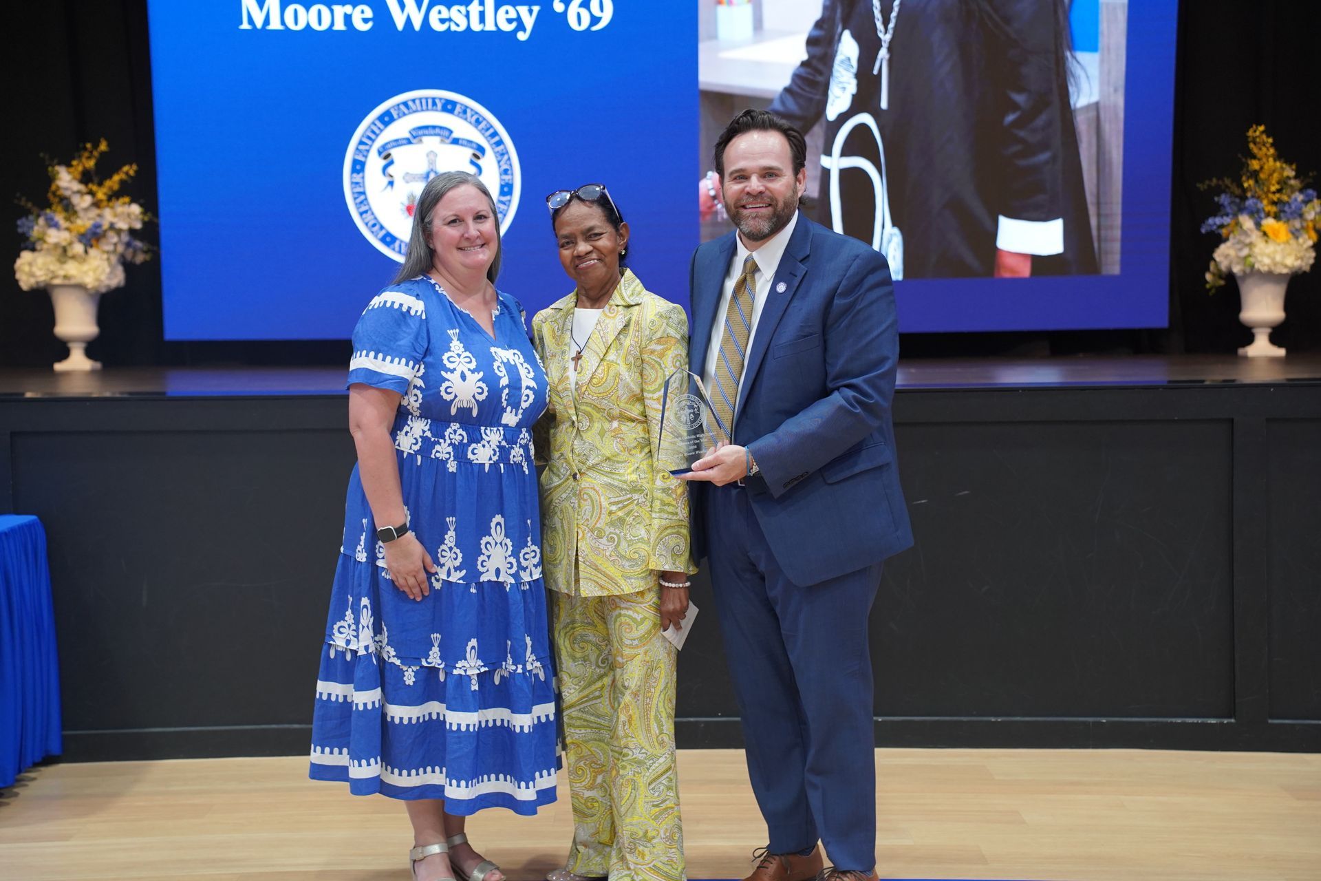 <p class="rteBlock"><strong>The 2026 Alumna of the Year Award was presented to Ms. Gayle Moore Westley '69. </strong></p>