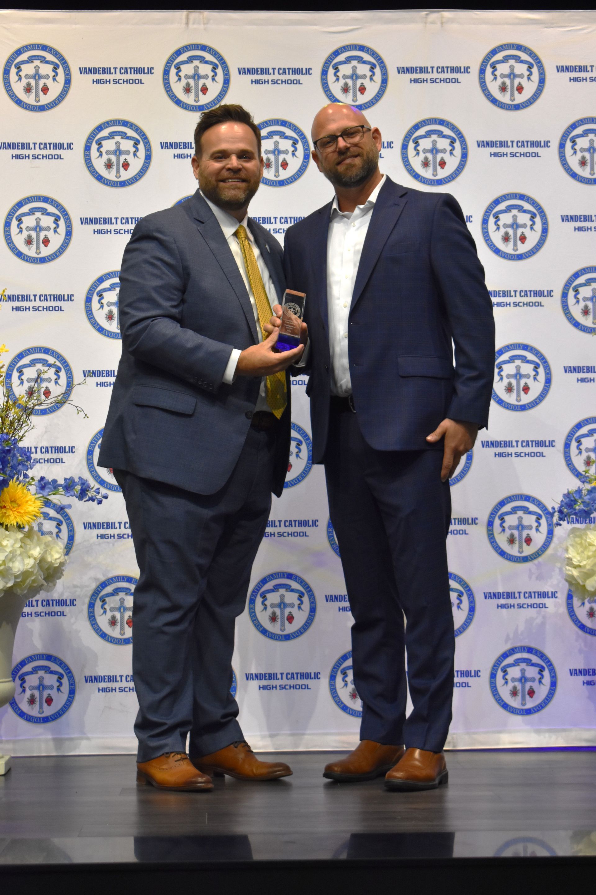 <p class="rteBlock"><strong>Mr. Matthew Bourgeois &#x27;99 was presented with the 2025 Distinguished Service Award.</strong></p>