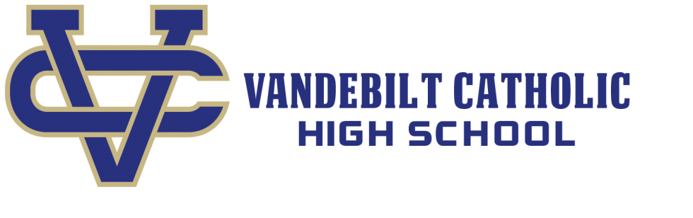 The logo for vandebilt catholic high school