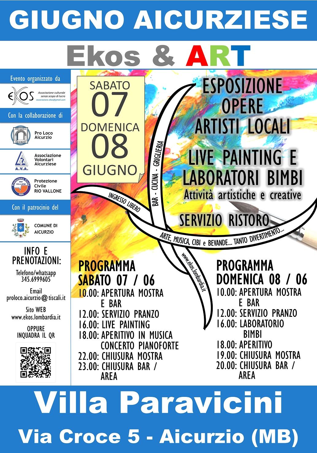 EKOS & ART - 07 e 08 GIUGNO