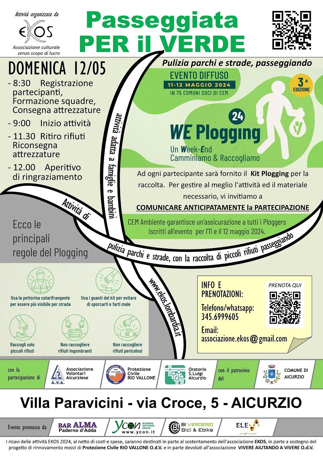 PASSEGGIATA PER IL VERDE - WE Plogging - 12/05/2024