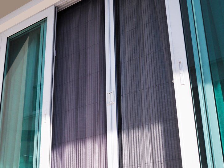 Sliding Door With Security Screen — Clearshield Security Screens in Bomaderry, NSW