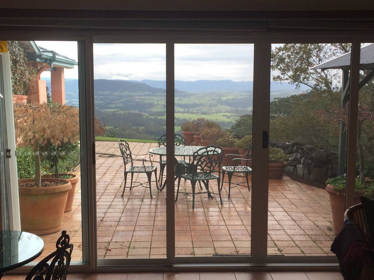 Door To Terrace — Clearshield Security Screens in Bomaderry, NSW