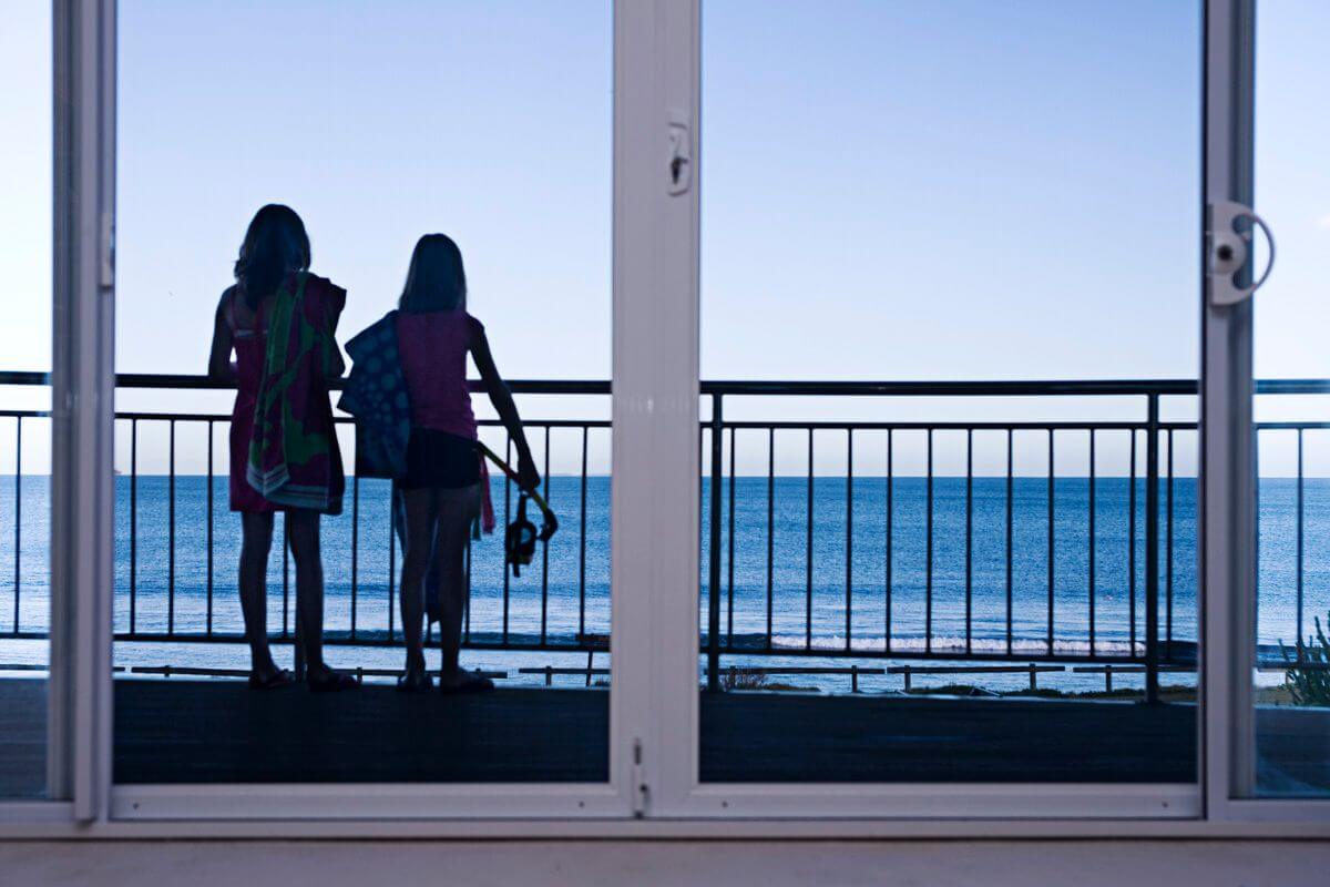 Two Ladies Outside — Clearshield Security Screens in Bomaderry, NSW