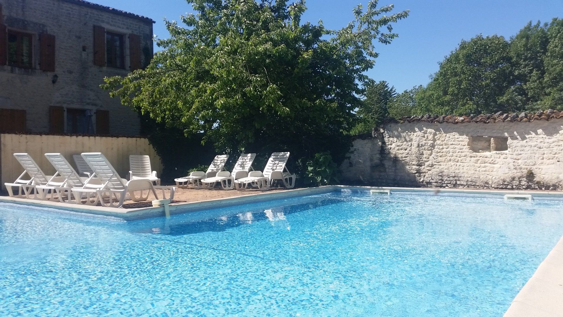 Les Vallaies family holiday cottages heated pool