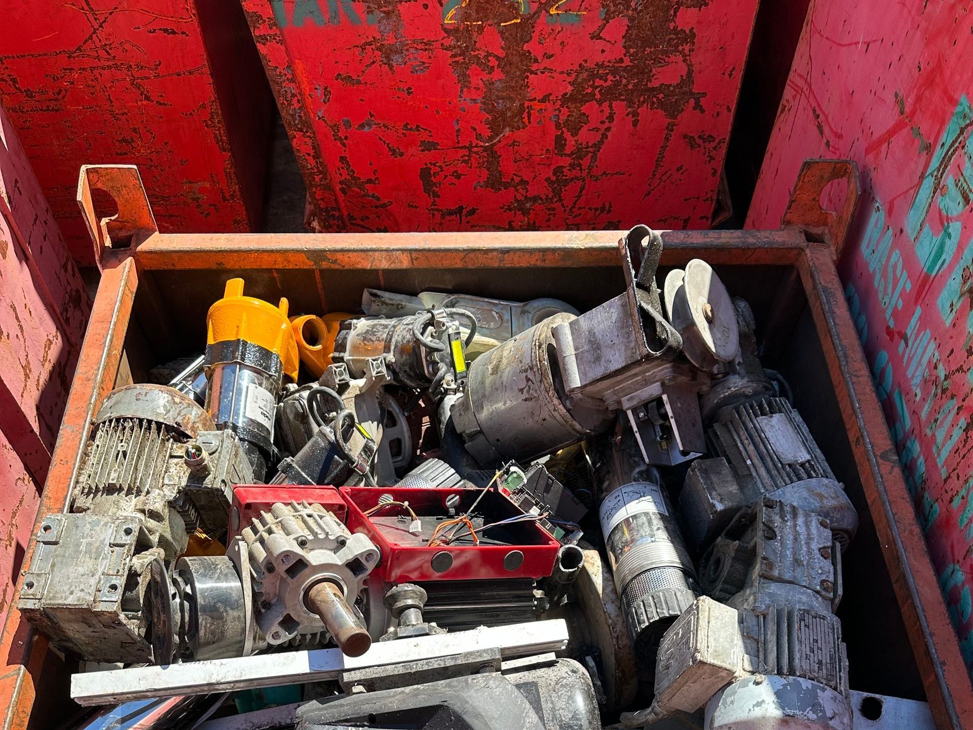 Scrap Metal Bin — Croydon, VIC — Base Metal Recyclers