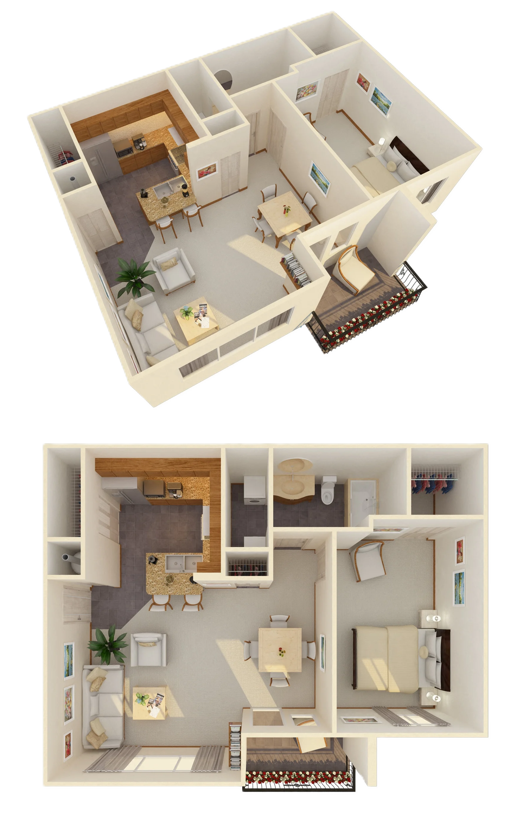 Floor plan icon with a notification badge displaying the number