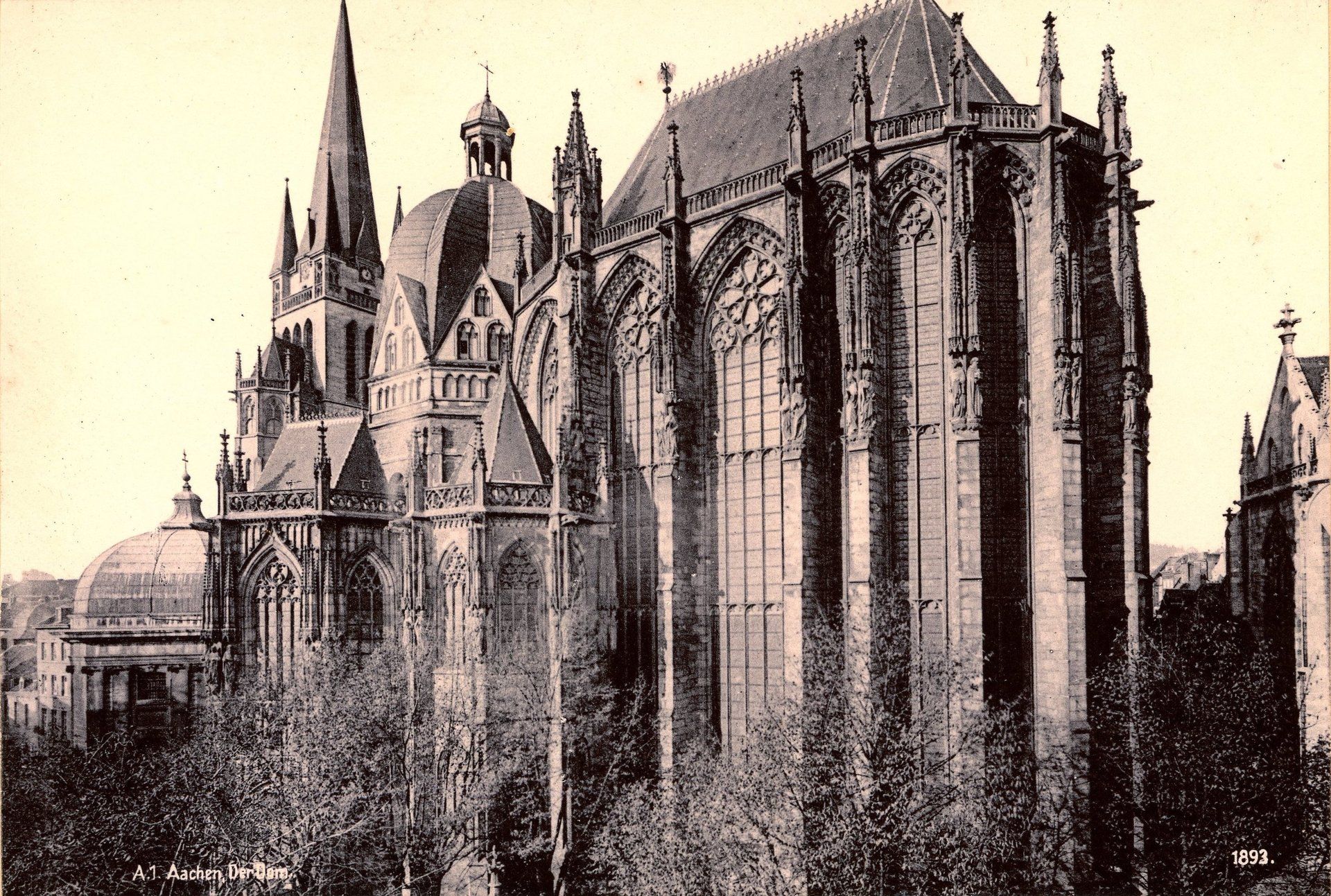 A.1. Aachen, Der Dom. 1893.