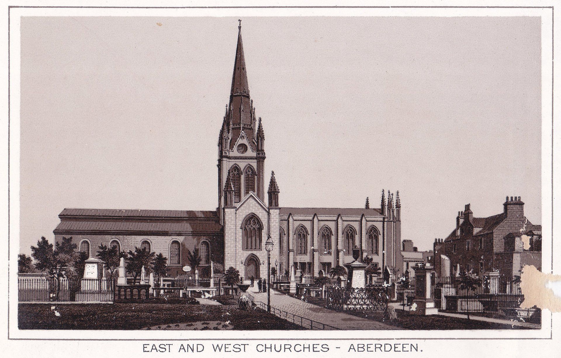 EAST AND WEST CHURCHES - ABERDEEN.
