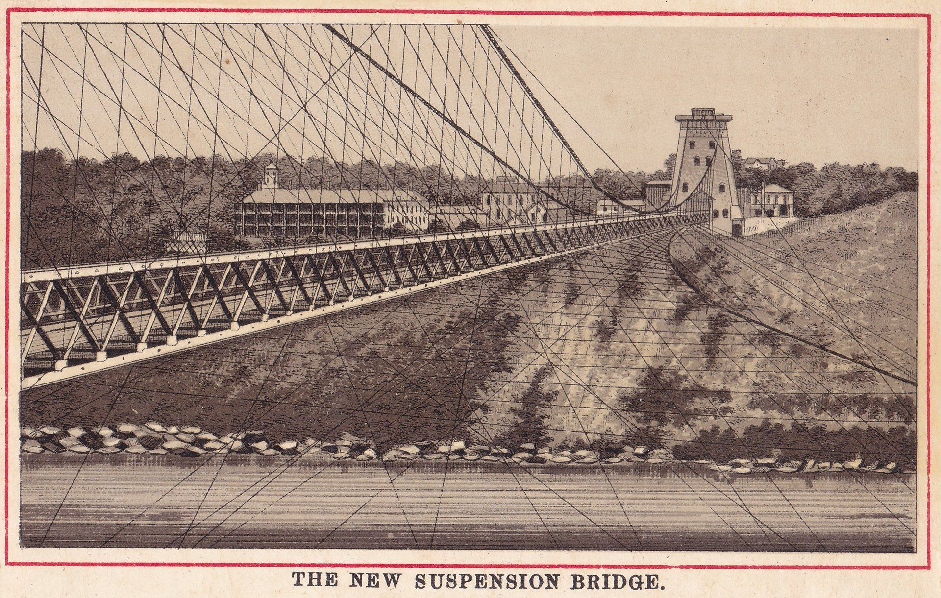 THE NEW SUSPENSION BRIDGE.