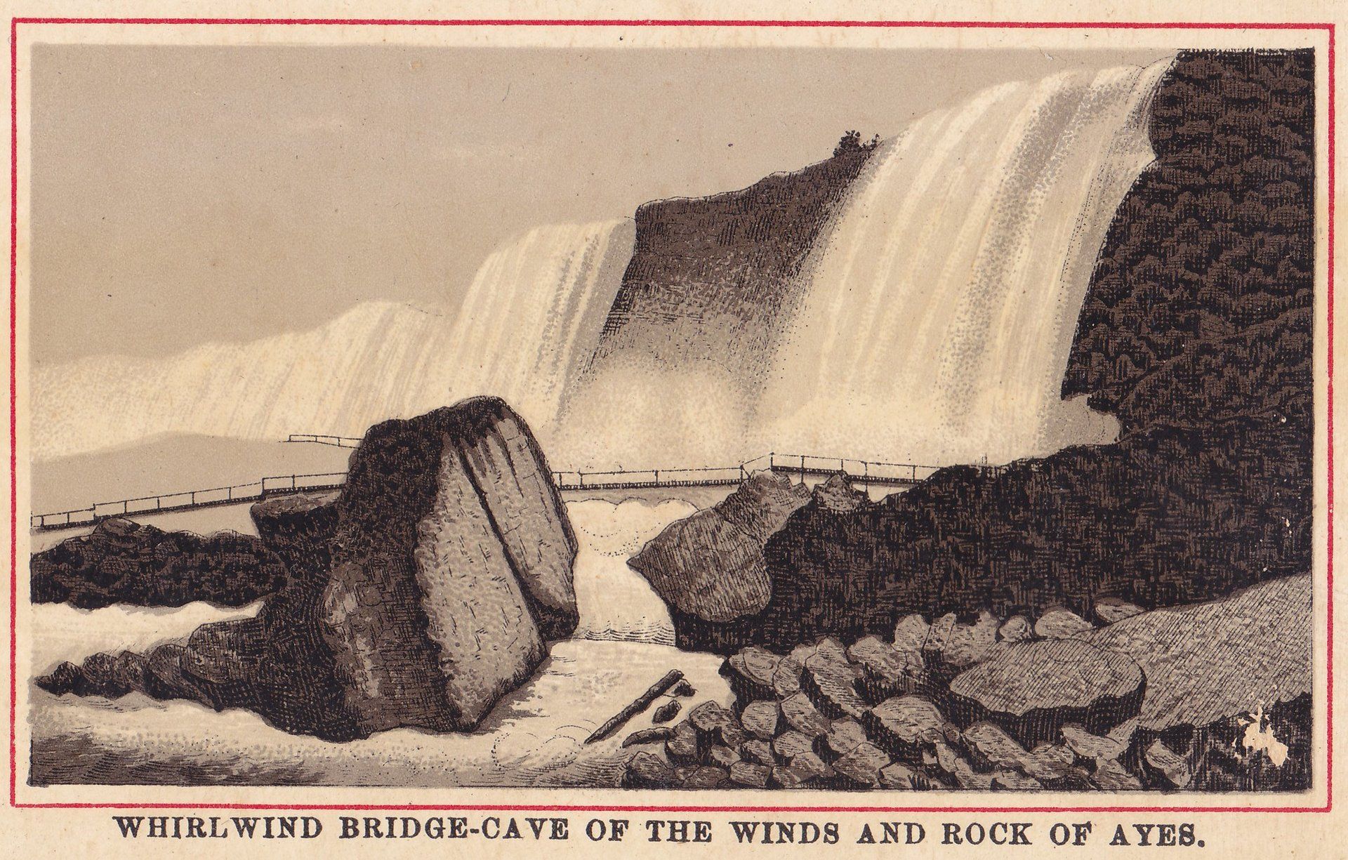 WHIRLWIND BRIDGE-CAVE OF THE WINDS AND ROCK OF AYES.